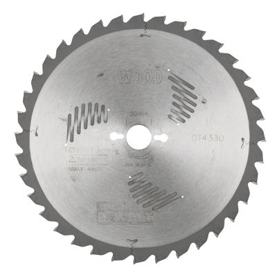 DeWalt Accessoires Cirkelzaagblad | 305x30x36t | Wisseltand | Negatief 5° | Kerf 3,0mm - DT4330-QZ