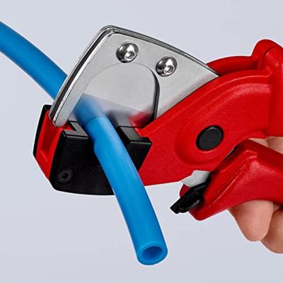 KNIPEX Buizensnijder 90 10 185 SB voor meerlaagse en pneumatische | slangen van kunststof | met glasvez - 90 10 185 SB KNIPEX Buizensnijder 90 10 185 SB voor meerlaagse en pneumatische | slangen van kunststof | met glasvez - 90 10 185 SB