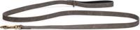 Beeztees Balacron Ax kunstleer hondenriem grijs 180 x 2 cm - thumbnail