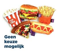 Happy Pet tabby patch fast food met catnip assorti - thumbnail