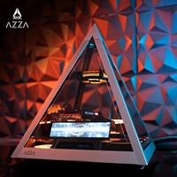 Azza Pyramid L Zwart, Grijs - thumbnail