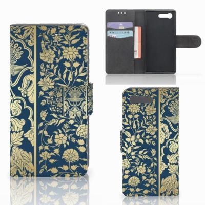 Sony Xperia X Compact Hoesje Beige Flowers Sony Xperia X Compact Hoesje Beige Flowers