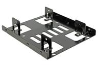 DeLOCK Wisselframe 3,5" > 2x 2,5" inbouwframe - thumbnail