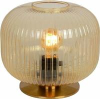 Lucide VIRGIL - Tafellamp - Ø 25,5 cm - 1xE27 - Amber - thumbnail