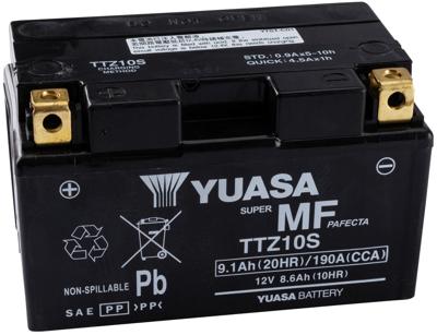 YUASA batterij "ttz10s". battery ttz10s agm
