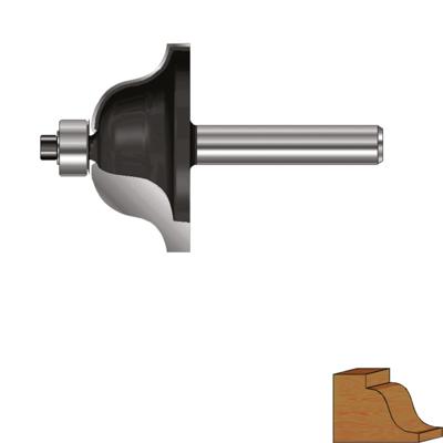 Rotec HM Lijstfrees | GOLD-LINE | ø34.9 | R=6.35 | d2=8 - 271.13.0635