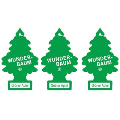 Wunder-Baum lufterfrischer air freshener green apple 1-er Wunder-Baum lufterfrischer air freshener green apple 1-er