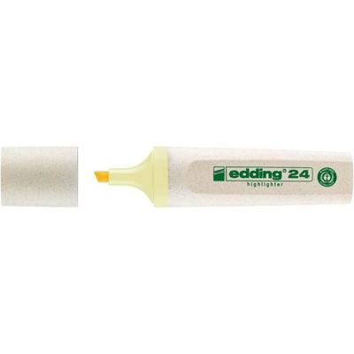 Markeerstift edding 24 eco 2-5mm pastel geel