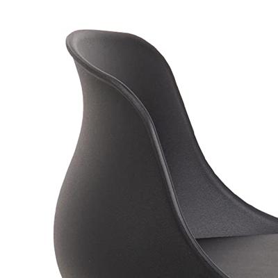 Bendt Barstoel 'Pelle' PU, kleur Zwart (zithoogte 66cm)