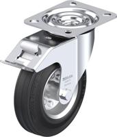 Blickle LE-VE 125R-FI Zwenkwiel met rem Wieldiameter: 125 mm Draagvermogen (max.): 100 kg 1 stuk(s) - thumbnail