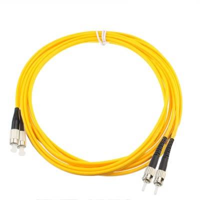 FC-ST Dual-Core enkelvoudige modus Fiber Optic Jumper, Lengte: 3m