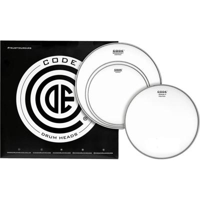 Code Drum Heads TPGENCTDS Generator Standard Pack 12-13-16 inch coated tomvellen + 14 inch coated snaredrumvel