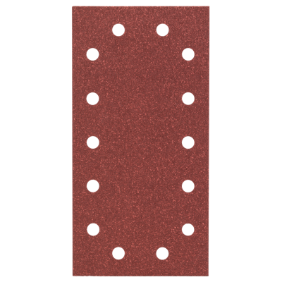 Bosch Accessories 2609256B21 Oscillerend schuurpapier Met klittenband, Geperforeerd Korrelgrootte (num) 80 (l x b) 230 mm x 115 mm 10 stuk(s)
