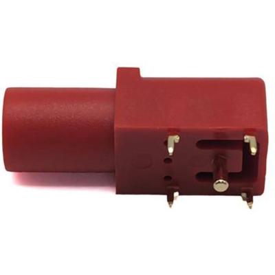 Mueller Electric BU-163-2 Banaanbus Bus Stift-Ø: 4.2 mm Rood 1 stuk(s)