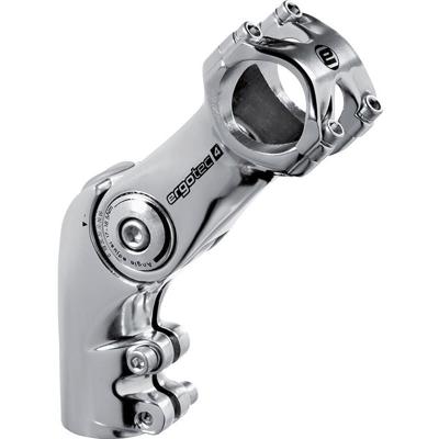 Ergotec Stuurpen octopus ahead 50 verstelbaar ø28,6 / 90 / 31,8 mm - zilver