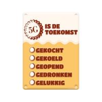 Tekstbord metaal 5G is de toekomst - thumbnail