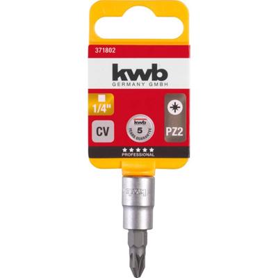 kwb 371802 Dopsleutel-bitinzet PZ 2 1/4