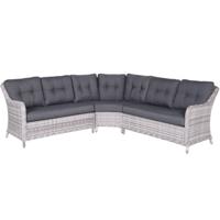 Milwaukee lounge-dining hoek set cloudy grey L237 x B237 x H85 cm Garden Impressions - Garden impressions - thumbnail