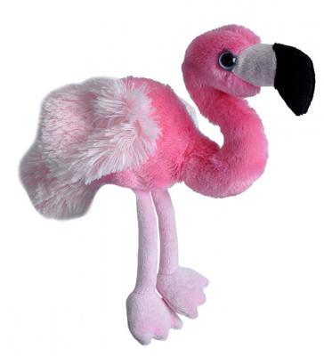 Pluche dieren knuffels Flamingo van 18 cm - Pluche dieren knuffels Flamingo van 18 cm -