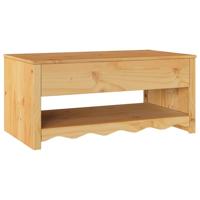 Salontafel Drammen Eiken 99 x 55 x 45 cm Massief grenenhout - thumbnail