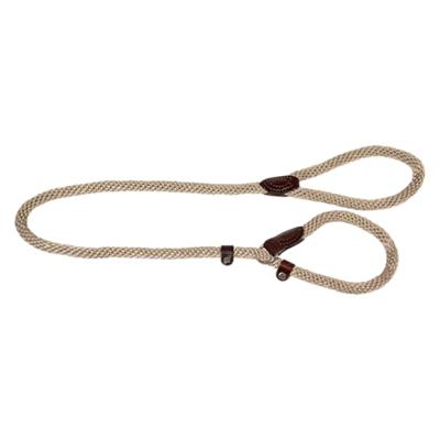 JACK AND VANILLA, Martingale Hondenriem, model Walkabout, kleur beige, maat 15 mm x 140 cm
