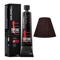 Goldwell Topchic Permanent Hair Color Haarverf 4V Medium Brown Violet 60ml - thumbnail