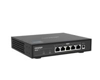 QNAP QSW-1105-5T netwerk-switch Unmanaged Gigabit Ethernet (10/100/1000) Zwart - thumbnail