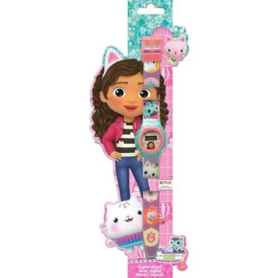 Gabby's Dollhouse Gabby's dollhouse digitaal horloge Gabby's Dollhouse Gabby's dollhouse digitaal horloge