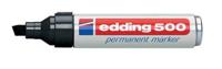 Edding 500 4-500001 Permanent marker Zwart Watervast: Ja - thumbnail