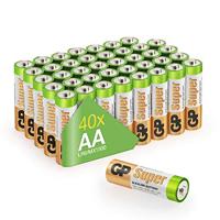 GP-batterijen LR06 1.5 V SUPER Alkaline Multipacks Mignon AA-batterij, pak van 40 - thumbnail