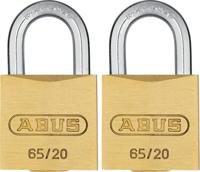 ABUS Hangslot 65/20 Twins C/Dfnli - 65/20 TWINS C/FN - 65/20 TWINS C/FN - thumbnail