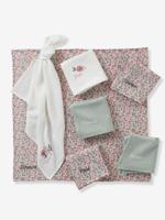 Set van 7 biologisch katoenen* gaasluiers veel roze - thumbnail