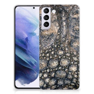 Samsung Galaxy S21 Plus | TPU Hoesje | Krokodillenprint