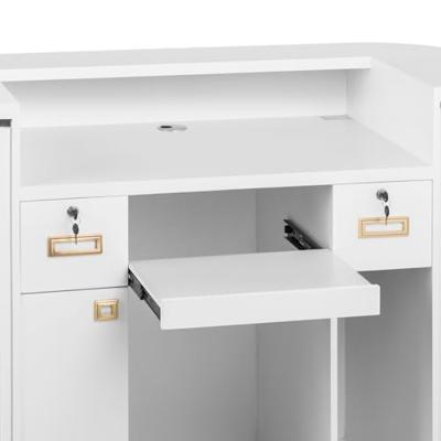 Receptiebalie - met indirecte verlichting - afsluitbaar