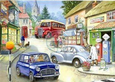 Country Town Puzzel 250 Stukjes XL Country Town Puzzel 250 Stukjes XL