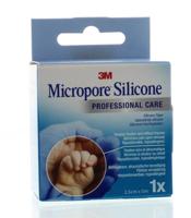 Micropore 3m Silicone Tape 25,0mmx5m 1 2775p-1 - thumbnail