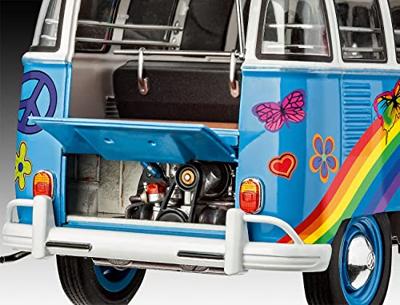 Revell 1/24 Volkswagen T1 Samba Bus Flower Power - thumbnail
