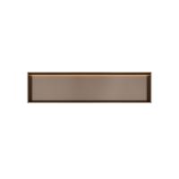 Hotbath &More Inbouwnis - 30 x 120 x 10 cm - met LED-verlichting - Tuscan Bronze - thumbnail