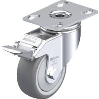 Blickle LKPA-TPA 80KF-FI Zwenkwiel met rem Wieldiameter: 80 mm Draagvermogen (max.): 100 kg 1 stuk(s) - thumbnail