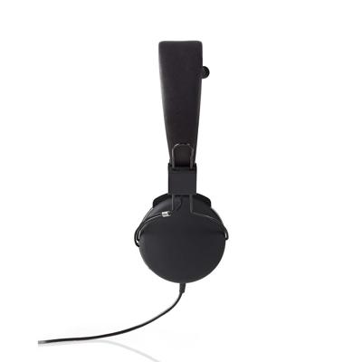 Bedrade Koptelefoon | 1,2 m Ronde Kabel | On-Ear | Opvouwbaar | Zwart