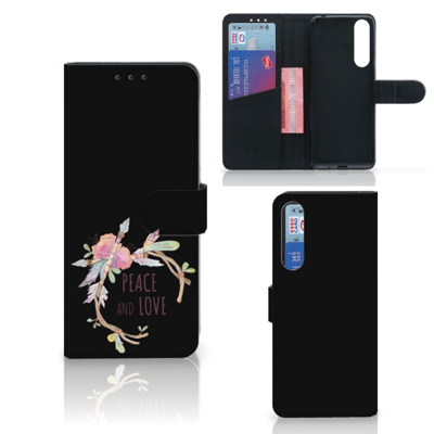 Sony Xperia 1 II Leuk Hoesje Boho Text