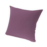 Jersey kussensloop van bio-katoen, pruim 40 x 80 cm - thumbnail