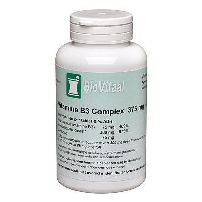 VeraSupplements Vitamine B3 Complex 375 mg Tabletten