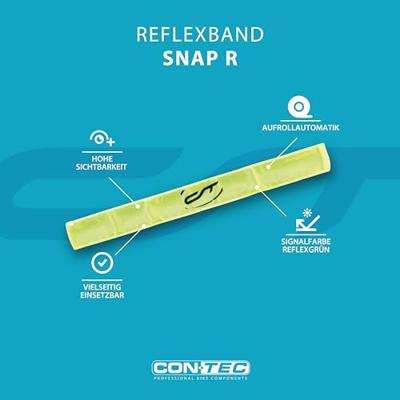 CONTEC reflexband "snap r" ct reflect. strap snap r yellow