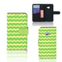 Samsung Galaxy Xcover 4 | Xcover 4s | Telefoon Hoesje | Waves Green - thumbnail