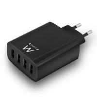 Ewent EW1314 - Universele lader met 4 USB-poorten (5.4A) Oplader - thumbnail