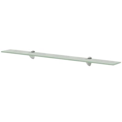 VidaXL Zwevend schap 90x10 cm 8 mm glas