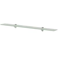 VidaXL Zwevend schap 90x10 cm 8 mm glas - thumbnail