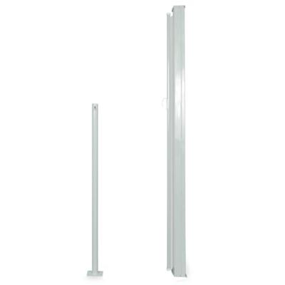 VidaXL Tuinscherm uittrekbaar 160x300 cm zwart