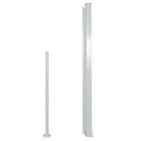 VidaXL Tuinscherm uittrekbaar 160x300 cm zwart - thumbnail